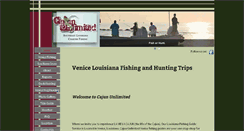 Desktop Screenshot of cajununlimited.com